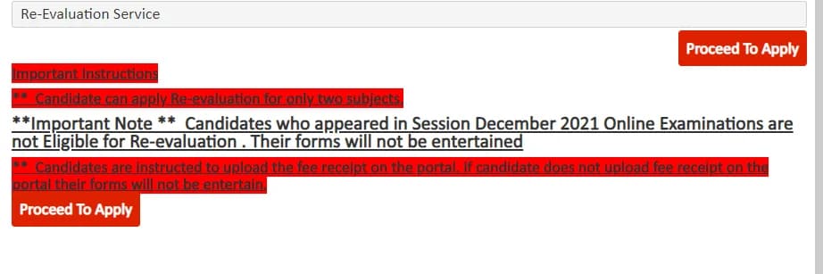 How to fill Revaluation Form Punjabi University Patiala Image-13