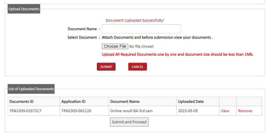 How to fill Revaluation Form Punjabi University Patiala Image-20