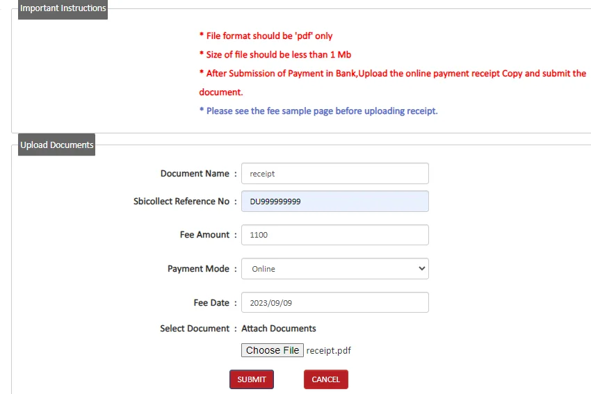 How to fill Revaluation Form Punjabi University Patiala Image-34